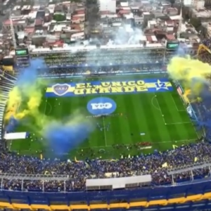 Match de Boca Juniors à La Bombonera.
